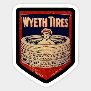 Wyeth Tires Sticker